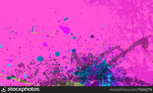 Wide format abstract grunge background. Vector without gradient. Place for text. Paint splashes. Background for presentation business card. Full HD 4K grunge wallpaper. Vector EPS10 with transparency. abstract grunge background, vector