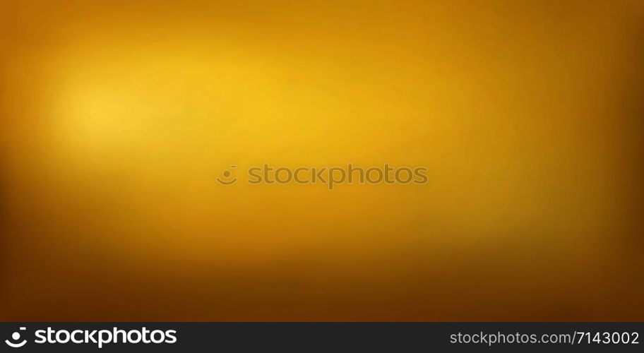 Wide golden metal texture background, vector eps10