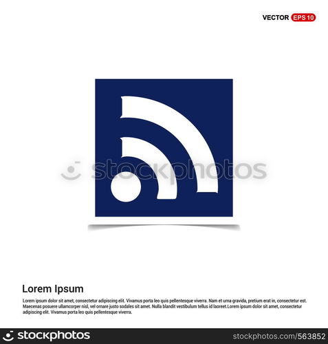 wifi icon - Blue photo Frame