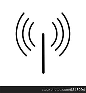 WiFi icon. communication antenna. symbol for the computer and mobile phone numbers, web site, laptop. Vector illustration. Stock image. EPS 10.. WiFi icon. communication antenna. symbol for the computer and mobile phone numbers, web site, laptop. Vector illustration. Stock image.