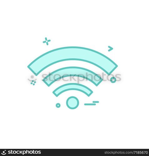 Wifi icon design vector