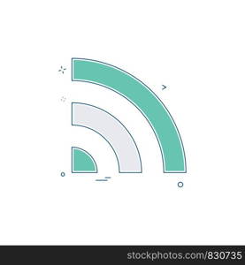 Wifi icon design vector