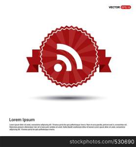 wifi icon - Red Ribbon banner