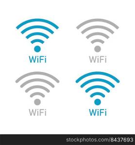 Wifi icons. Internet network. Communication, internet concept. Vector illustration. stock image. EPS 10.. Wifi icons. Internet network. Communication, internet concept. Vector illustration. stock image. 