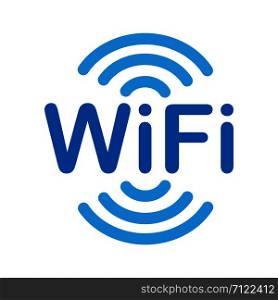 WiFi. Information icon about access to the wireless Internet