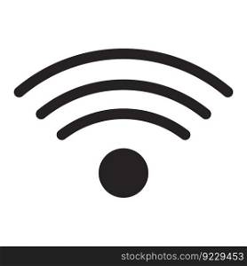 wifi network icon vector illustration template design