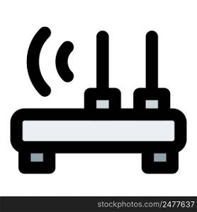 Wifi router for wireless internet connectivity