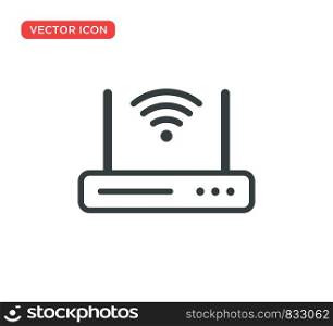 Wifi Router Icon Vector Illustration Design