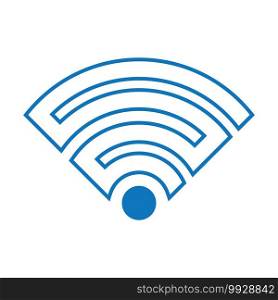 Wifi symbol icon,vector illustration template design