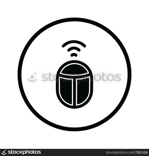 Wifi, wireless, internet signal icon logo template