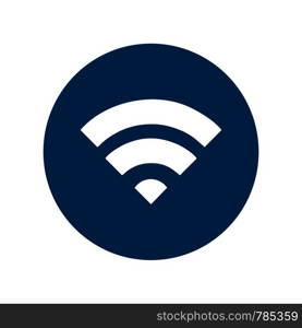 Wifi, wireless, internet signal icon logo template