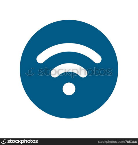 Wifi, wireless, internet signal icon logo template