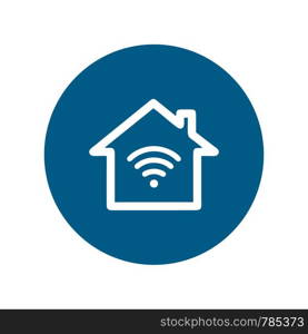 Wifi, wireless, internet signal icon logo template