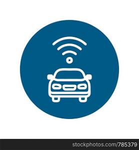 Wifi, wireless, internet signal icon logo template