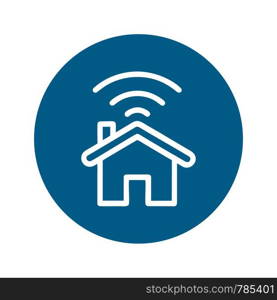 Wifi, wireless, internet signal icon logo template