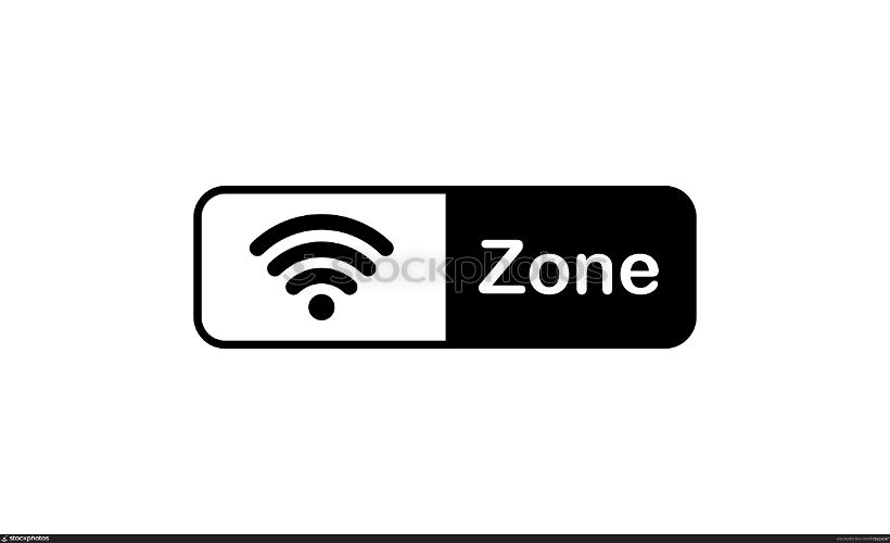 Wifi zone icon in black. Wifi signal. Vector on isolated white background. EPS 10.. Wifi zone icon in black. Wifi signal. Vector on isolated white background. EPS 10