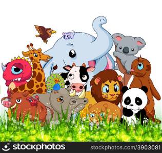 Wild Animals Background