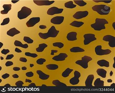 Wild cheetah spotted pattern