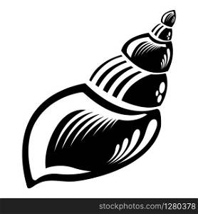 Wild shell icon. Simple illustration of wild shell vector icon for web. Wild shell icon, simple style