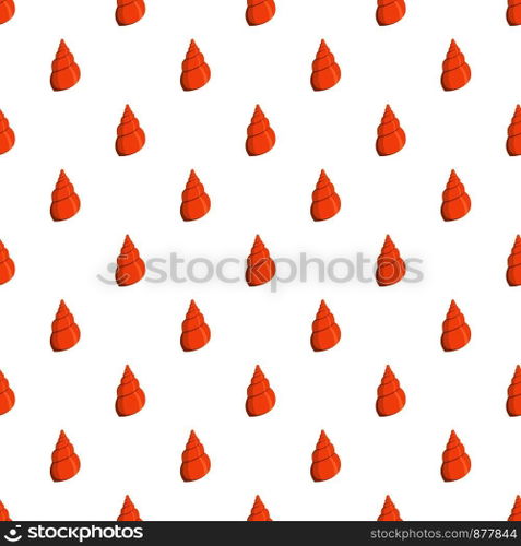 Wild shell pattern seamless vector repeat for any web design. Wild shell pattern seamless vector
