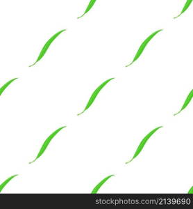 Willow leaf pattern seamless background texture repeat wallpaper geometric vector. Willow leaf pattern seamless vector