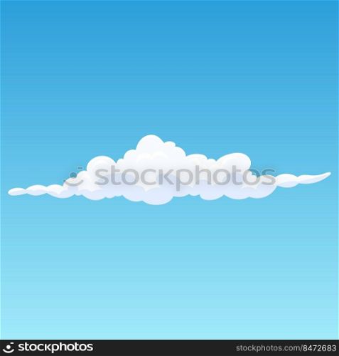 wind cloud cartoon vector sky weather, cloudy air, summer storm flat cartoon color illustration. wind cloud cartoon vector