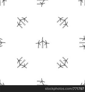 Wind energy pattern seamless vector repeat geometric for any web design. Wind energy pattern seamless vector