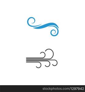 Wind Logo Template vector symbol nature
