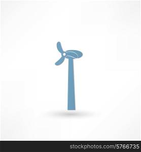 Wind Turbine Icon