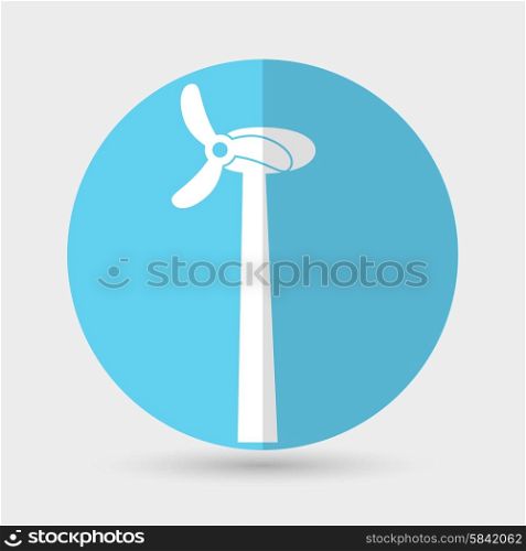Wind Turbine, vector