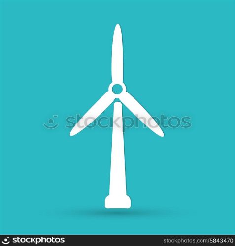 Wind Turbine, vector