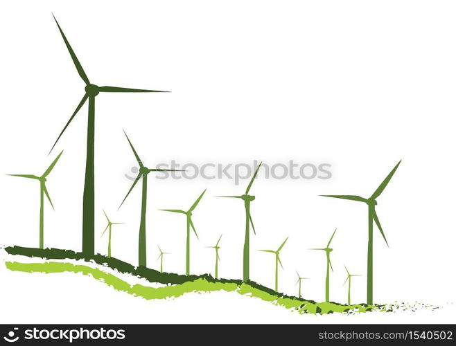 Windmill background