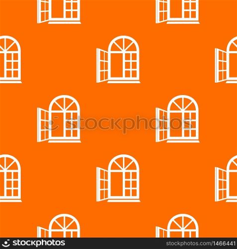 Window frame pattern vector orange for any web design best. Window frame pattern vector orange