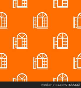 Window frame pattern vector orange for any web design best. Window frame pattern vector orange