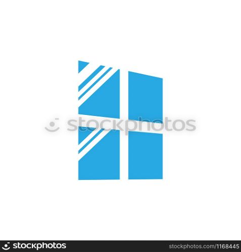 Window icon graphic design template vector isolated