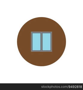 window icon vector template illustration logo design