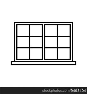 window icon vector template illustration logo design