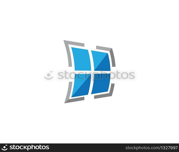 Window vector icon illustration design