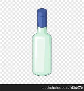 Wine bottle icon. Cartoon illustration of wine bottle vector icon for web design. Wine bottle icon, cartoon style