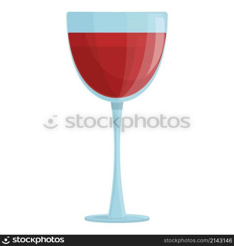 Wine glass icon cartoon vector. Wineglass cup. Red alcohol. Wine glass icon cartoon vector. Wineglass cup