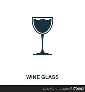 Wine Glass icon. Line style icon design. UI. Illustration of wine glass icon. Pictogram isolated on white. Ready to use in web design, apps, software, print. Wine Glass icon. Line style icon design. UI. Illustration of wine glass icon. Pictogram isolated on white. Ready to use in web design, apps, software, print.