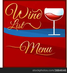wine list menu