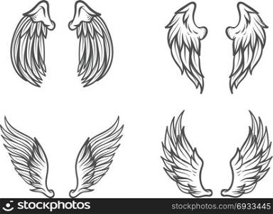 wing art vector