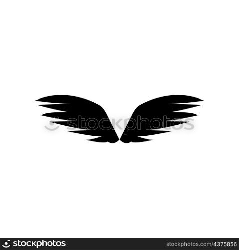 wing design illustration icon logo templat