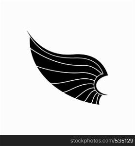 Wing icon in simple style on a white background. Wing icon in simple style