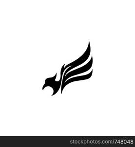 Wing logo and symbol business template vector