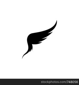 Wing logo and symbol business template vector