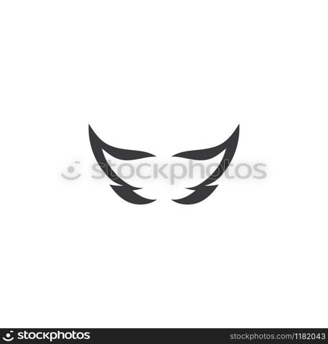 Wing logo and symbol vector ilustration