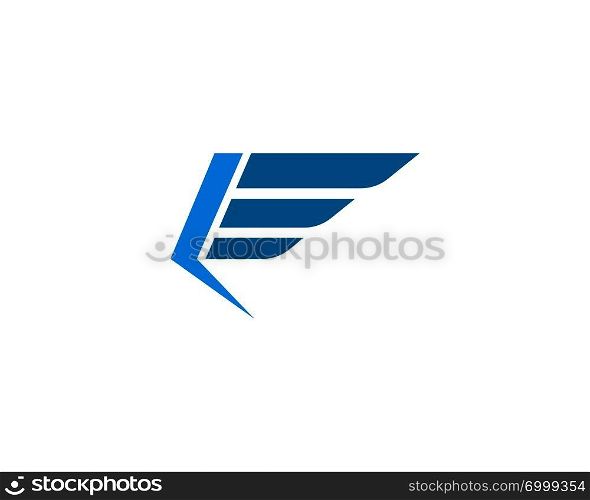 wing logo symbol for a professional designer