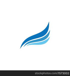 wing logo symbol professional vector designerillustration